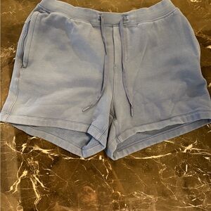 lululemon athletica Light Blue Men's Athletic Drawstring Shorts